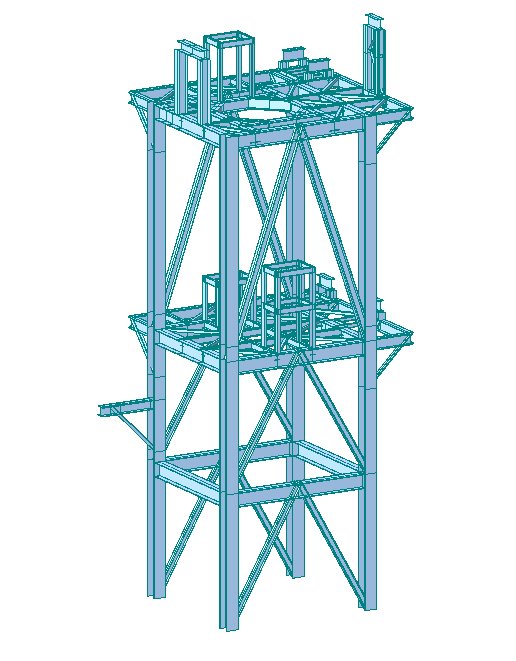 化工廠設備架台新建工程