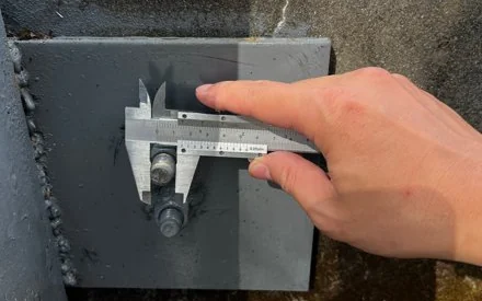 鋼結構梁柱接點檢核 — 工程鑑定